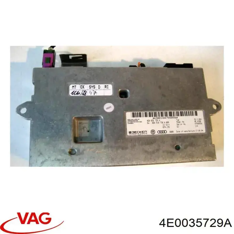 4E0035729A VAG Módulo de interfaz de diagnóstico