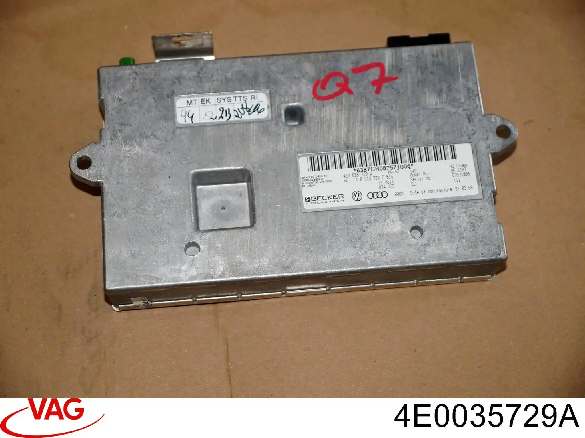 Comprar 4E0035729A VAG Módulo de interfaz de diagnóstico
