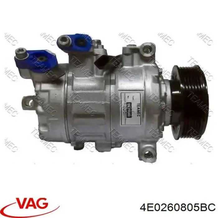 4E0260805BC VAG compresor de aire acondicionado
