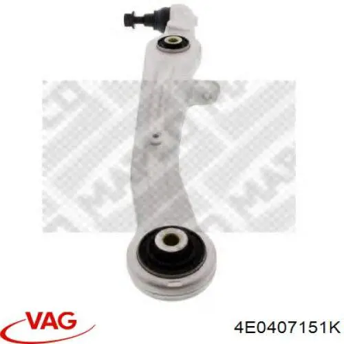 Comprar 4E0407151K VAG Brazo inferior izquierdo/derecho de suspensión delantera