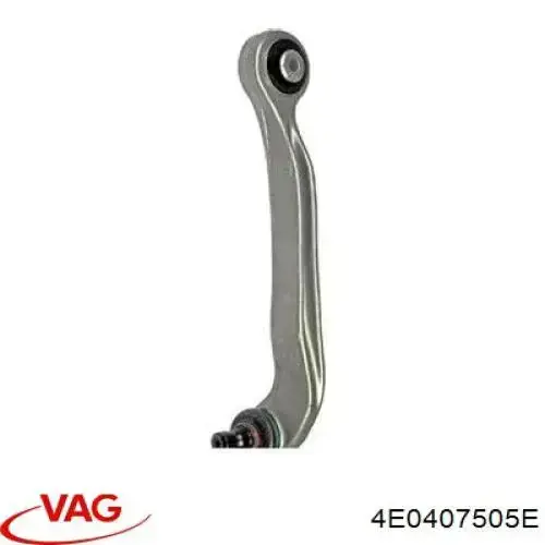 Brazo superior izquierdo de la suspensión delantera 4E0407505E VAG