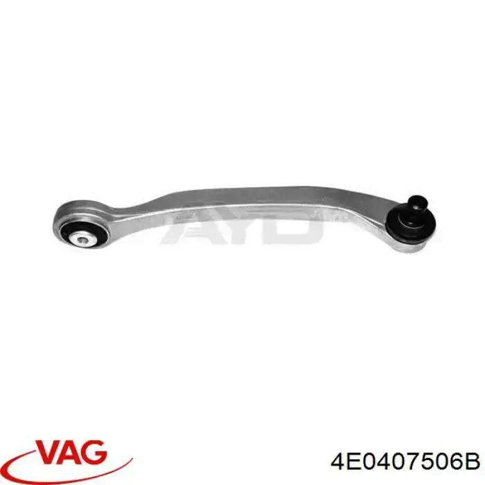 Brazo superior derecho de la suspensión delantera VAG 4E0407506B