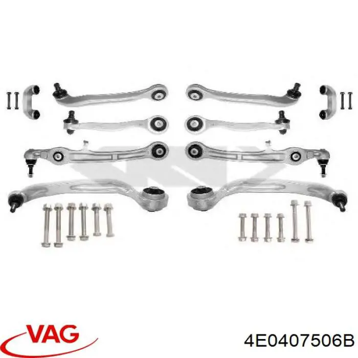 Comprar 4E0407506B VAG Brazo superior derecho de la suspensión delantera