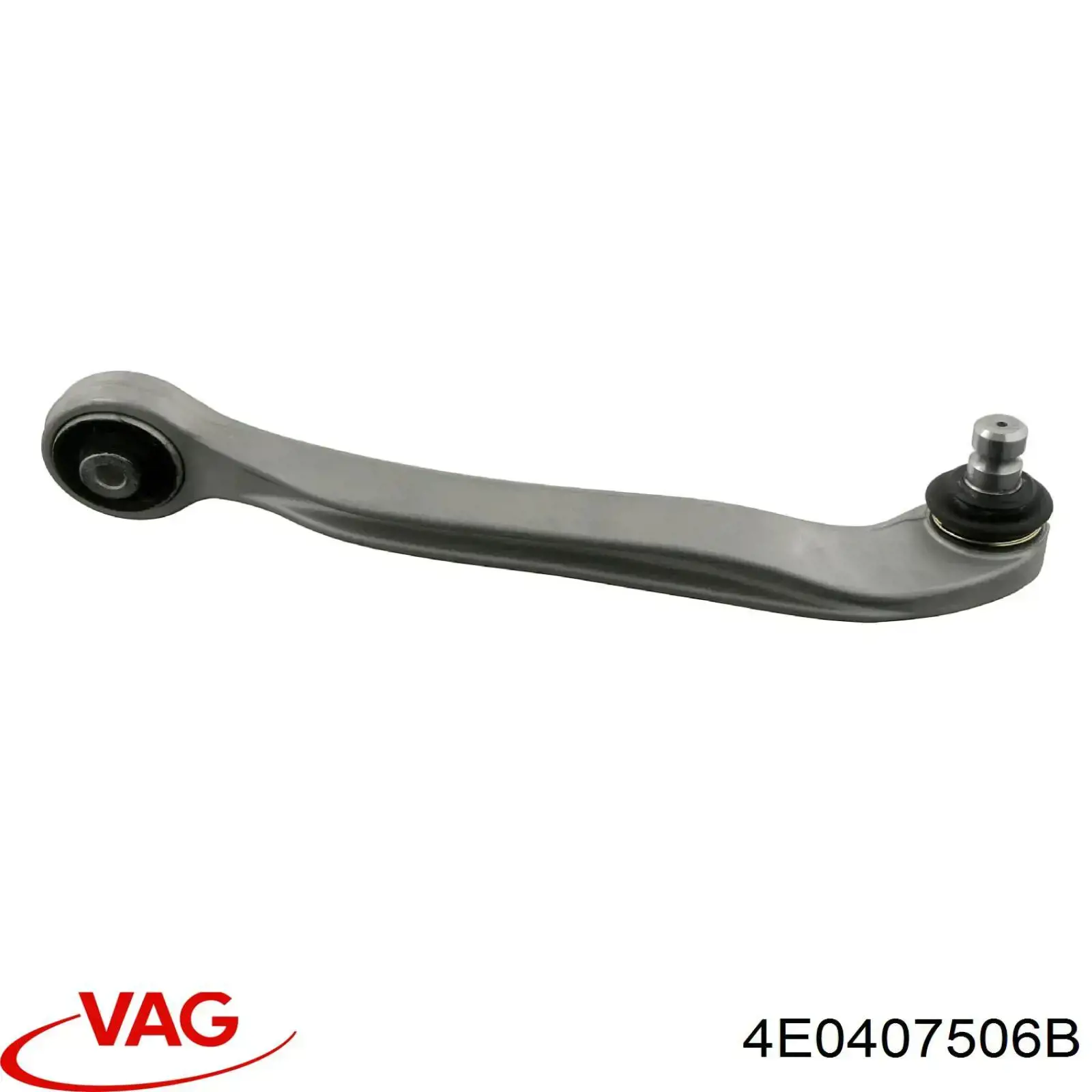Brazo superior derecho de la suspensión delantera 4E0407506B VAG