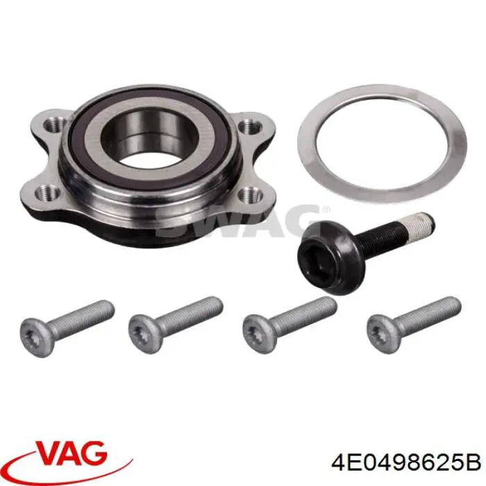 Comprar 4E0498625B VAG Cojinete de cubo delantero/trasero
