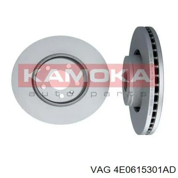 Comprar 4E0615301AD VAG Freno de disco delantero