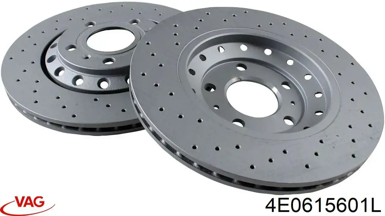 Disco de freno trasero VAG 4E0615601L precio, desde 77,18 EUR