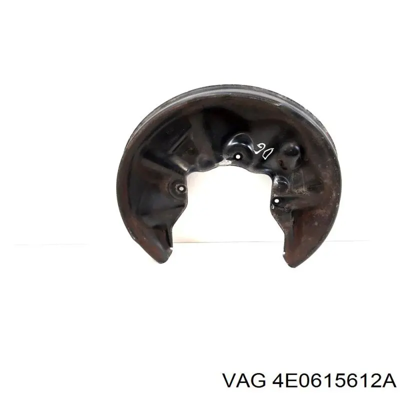 Comprar 4E0615612A VAG Protector de disco de freno trasero derecho
