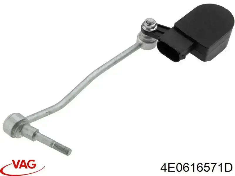 Sensor de nivel de carrocería trasero izquierdo 4E0616571D VAG