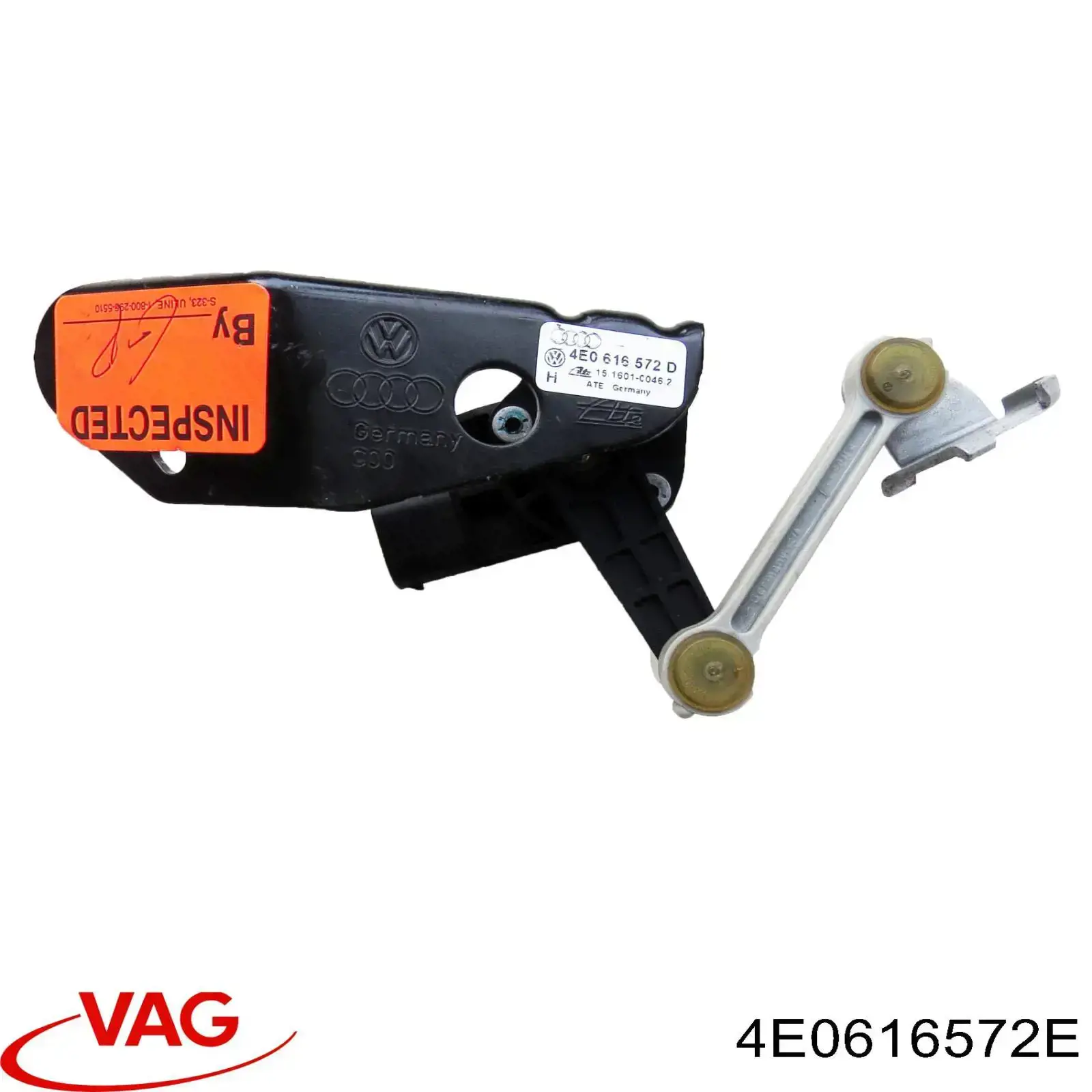 Sensor de nivel de carrocería trasero derecho VAG 4E0616572D