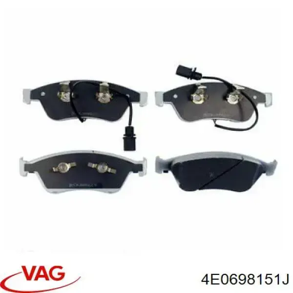 Pastillas de freno delanteras VAG 4E0698151J