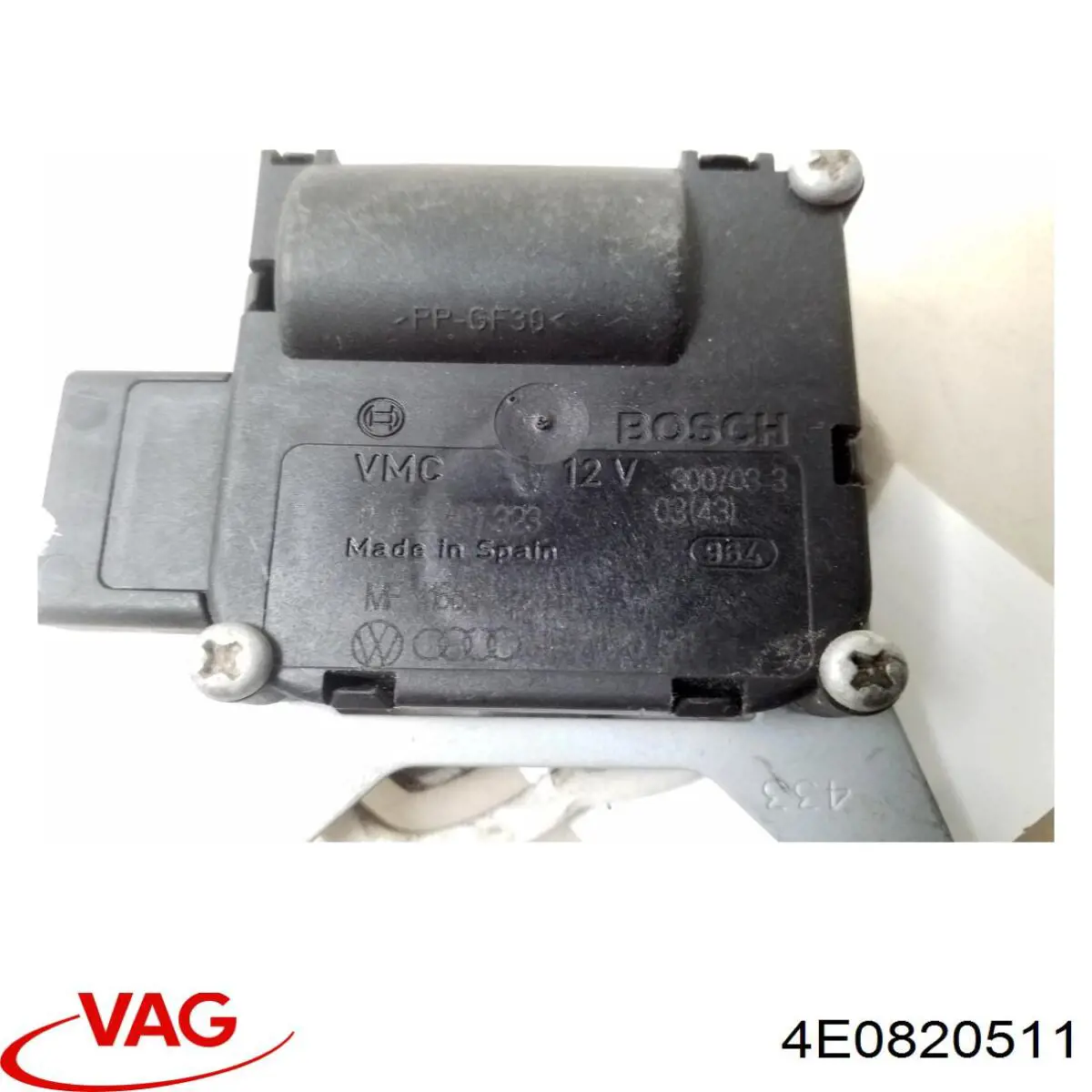 4E0820511 VAG elemento de reglaje, válvula mezcladora