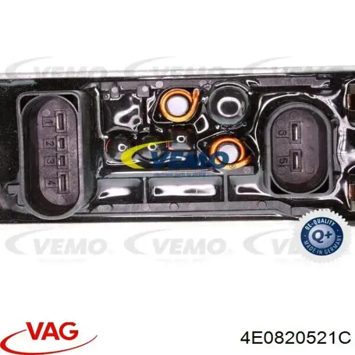 4E0820521C VAG resitencia, ventilador habitáculo