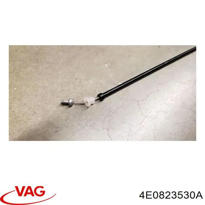 17101A8D3RH Febest Cable de apertura del capó delantero