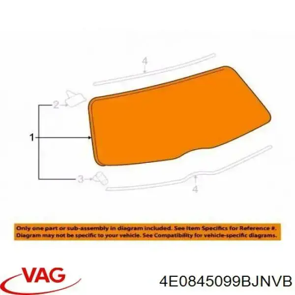  Parabrisas Audi A8 
