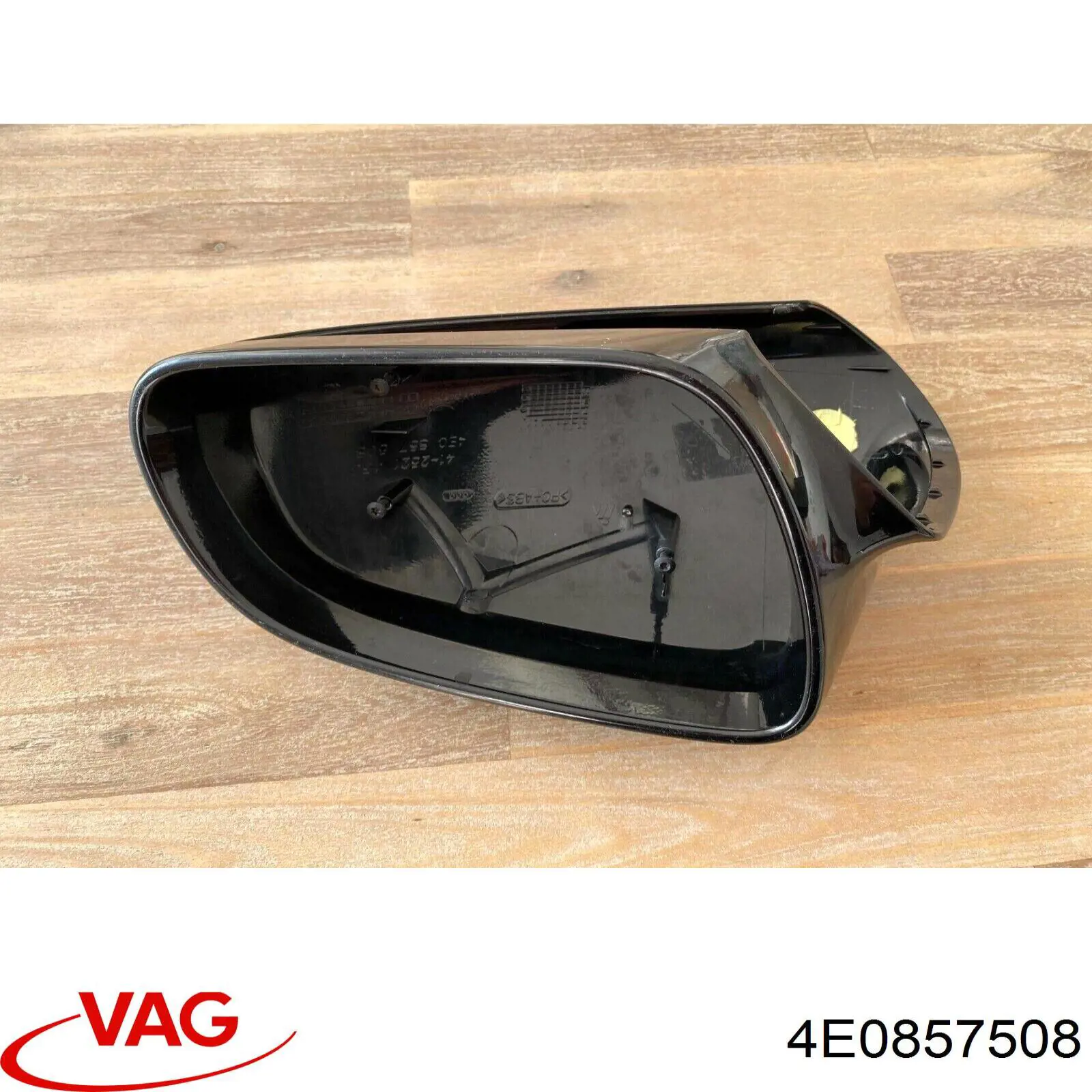 4E0857508 VAG Cubierta de espejo retrovisor derecho