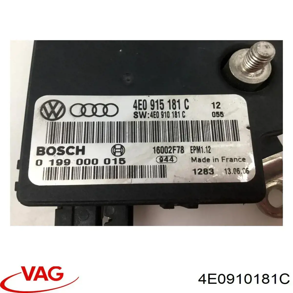 Comprar 4E0910181C VAG Cable de masa de batería