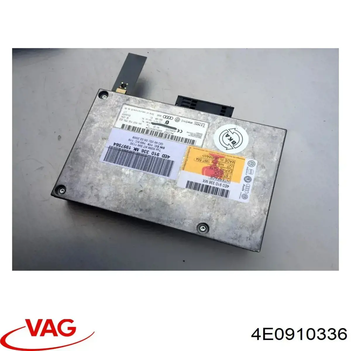 Comprar 4E0910336 VAG Unidad de control Bluetooth