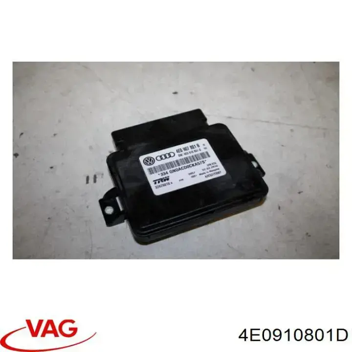 Comprar 4E0910801D VAG Módulo del freno de estacionamiento electromecánico