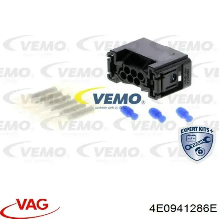 4E0941286E VAG sensor, nivel de suspensión neumática, delantero derecho