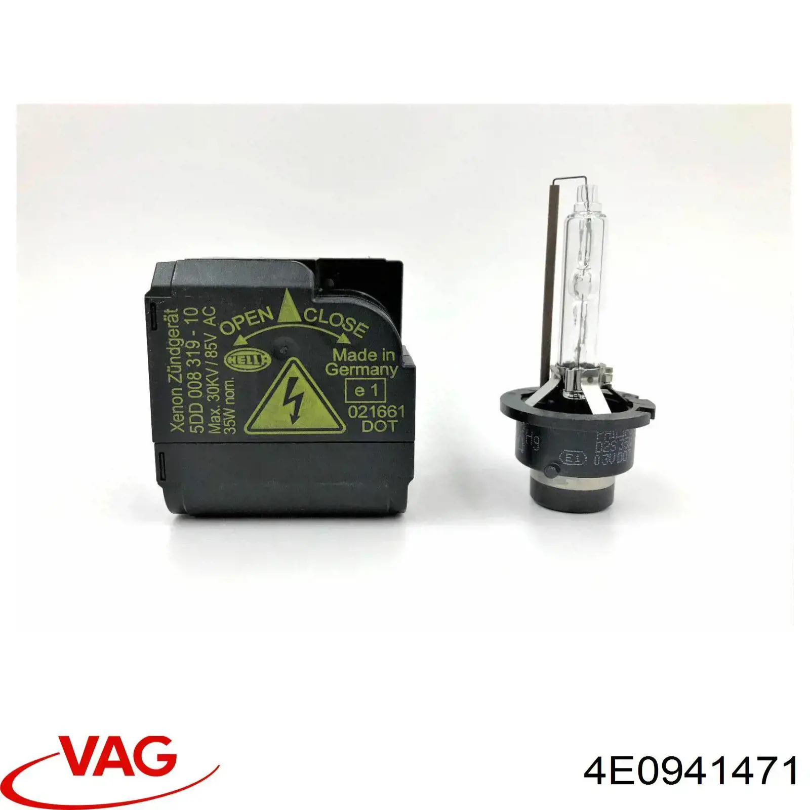 4E0941471 VAG bobina de reactancia, lámpara de descarga de gas