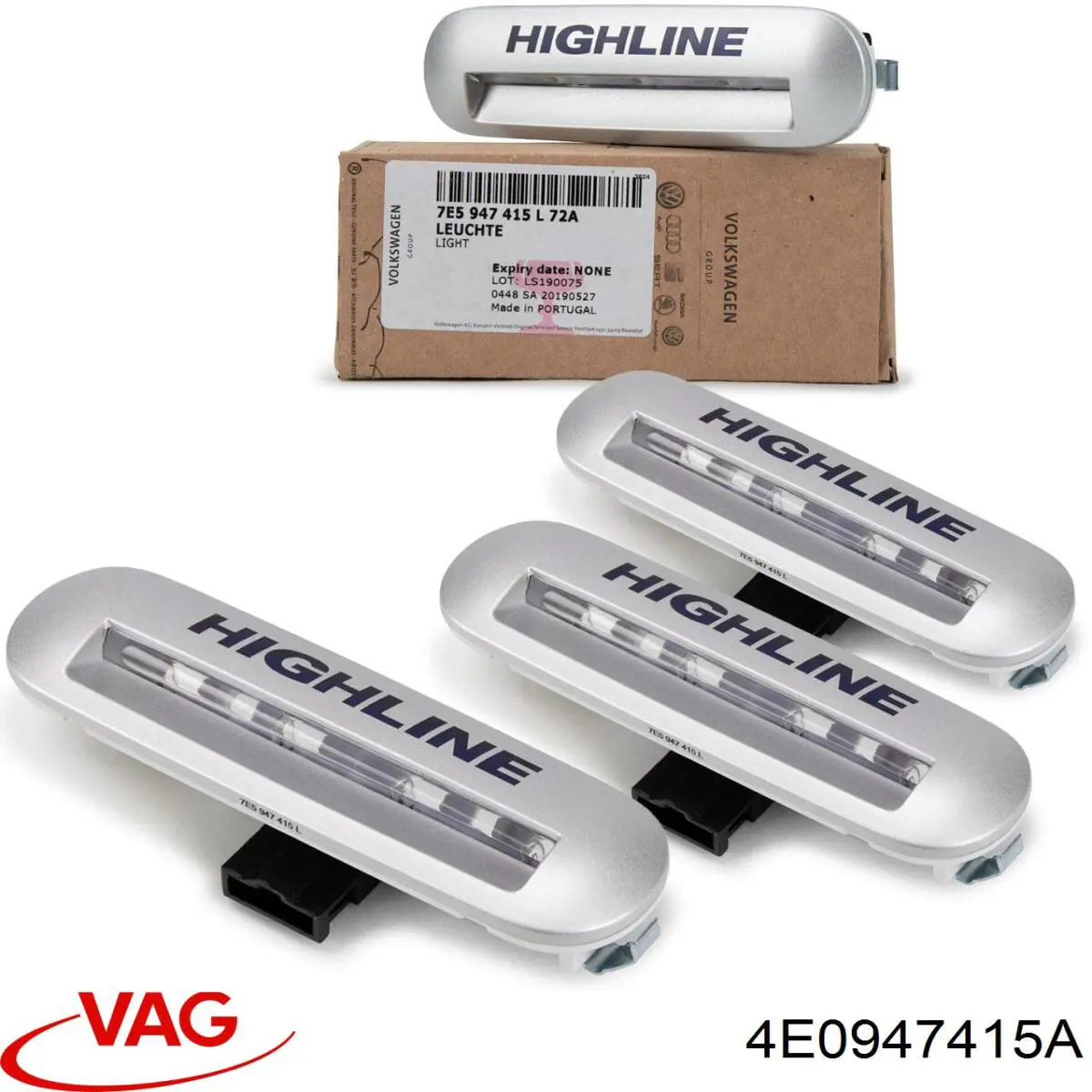 Luz de cortesía delantera para pies VAG 4E0947415A precio, desde 20,75 EUR