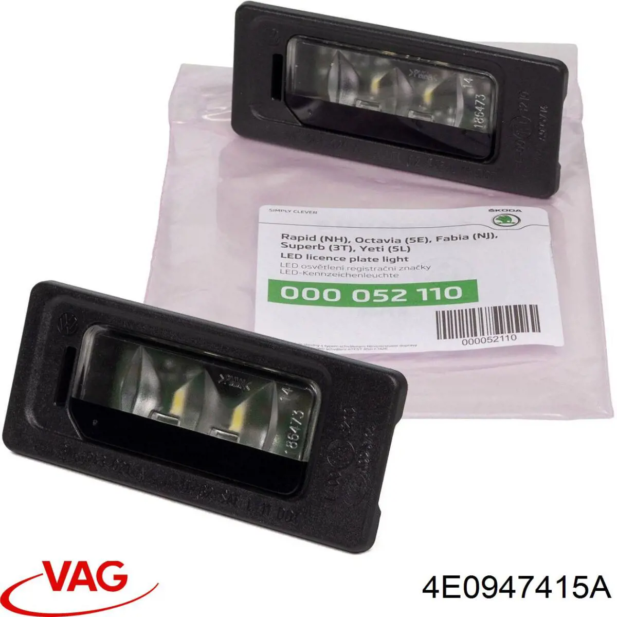 Comprar 4E0947415A VAG Luz de cortesía delantera para pies