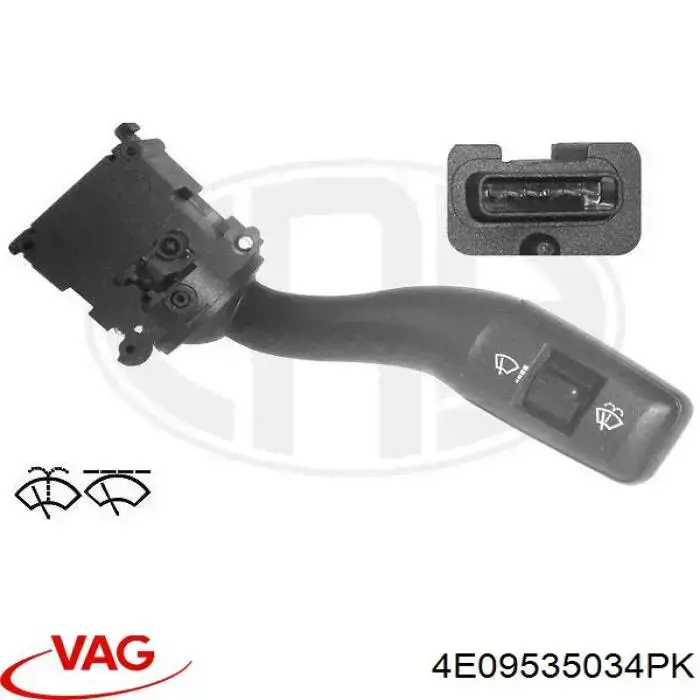 4E09535034PK VAG Conmutador derecho de la columna de dirección