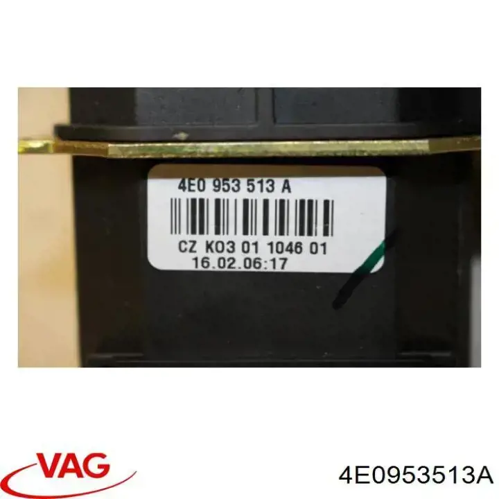 Mando de luces izquierdo VAG 4E0953513A