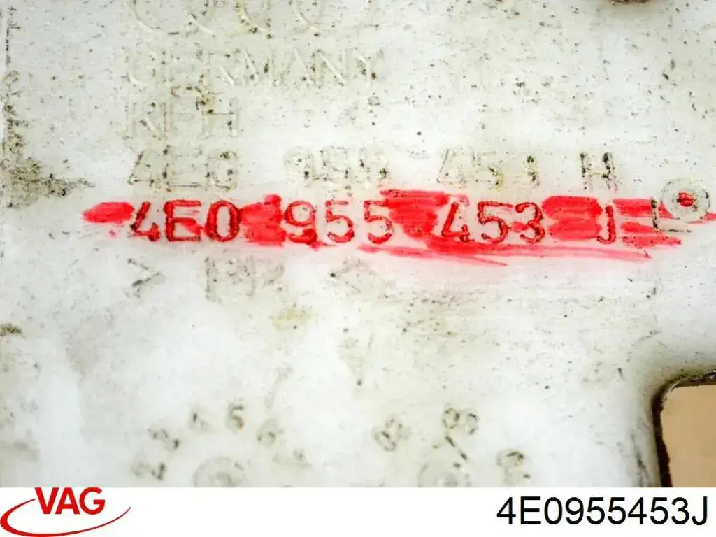 Deposito de agua de limpiaparabrisas VAG 4E0955453J