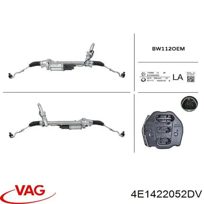 Comprar 4E1422052D VAG Cremallera