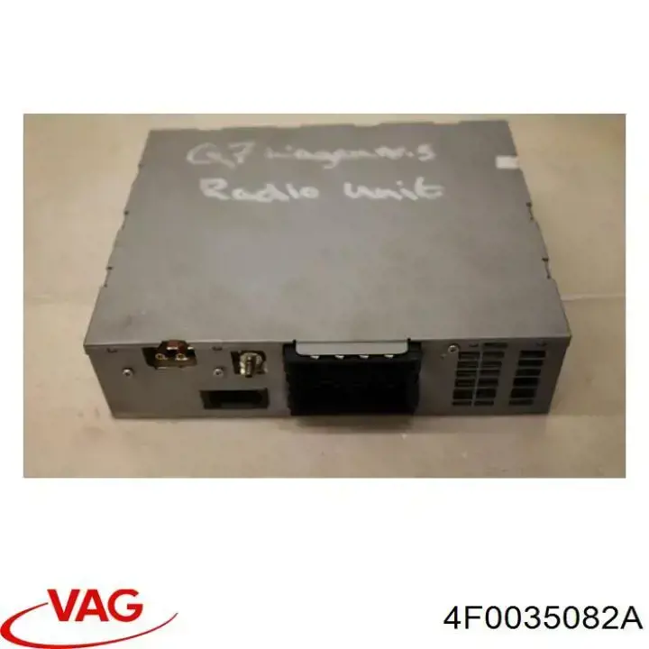 Radio AM/FM VAG 4F0035082A precio, desde 1411,41 EUR