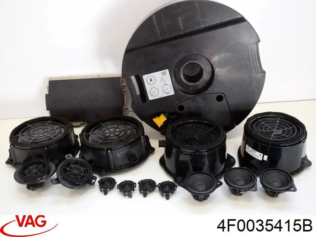 Altavoz de la puerta trasera VAG 4F0035415B precio, desde 203,20 EUR