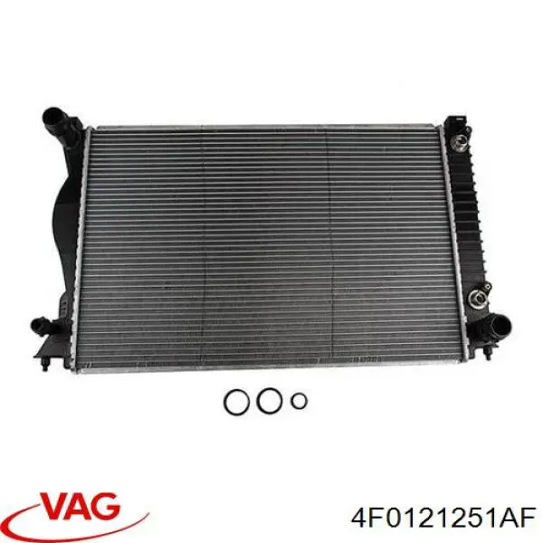 4F0121251AF VAG radiador
