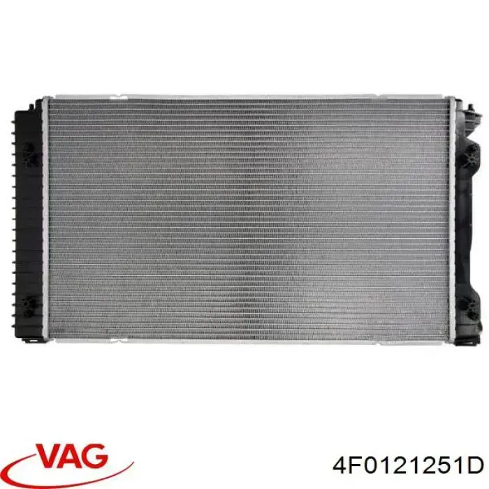 4F0121251D VAG radiador