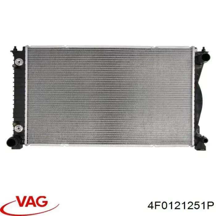 4F0121251P VAG radiador refrigeración del motor