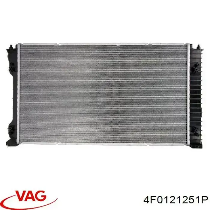 Radiador 4F0121251P VAG