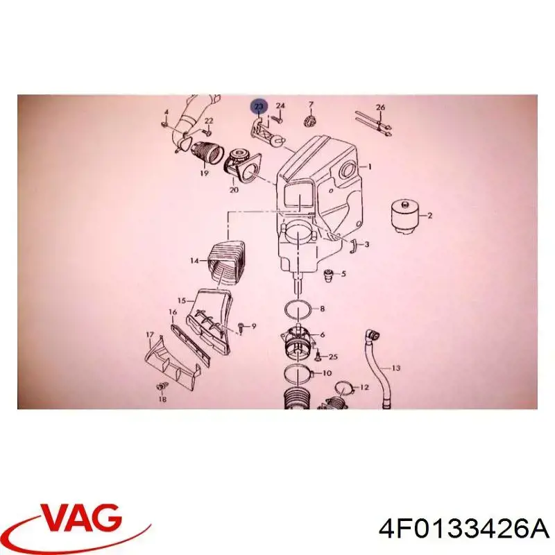 4F0133426A VAG 