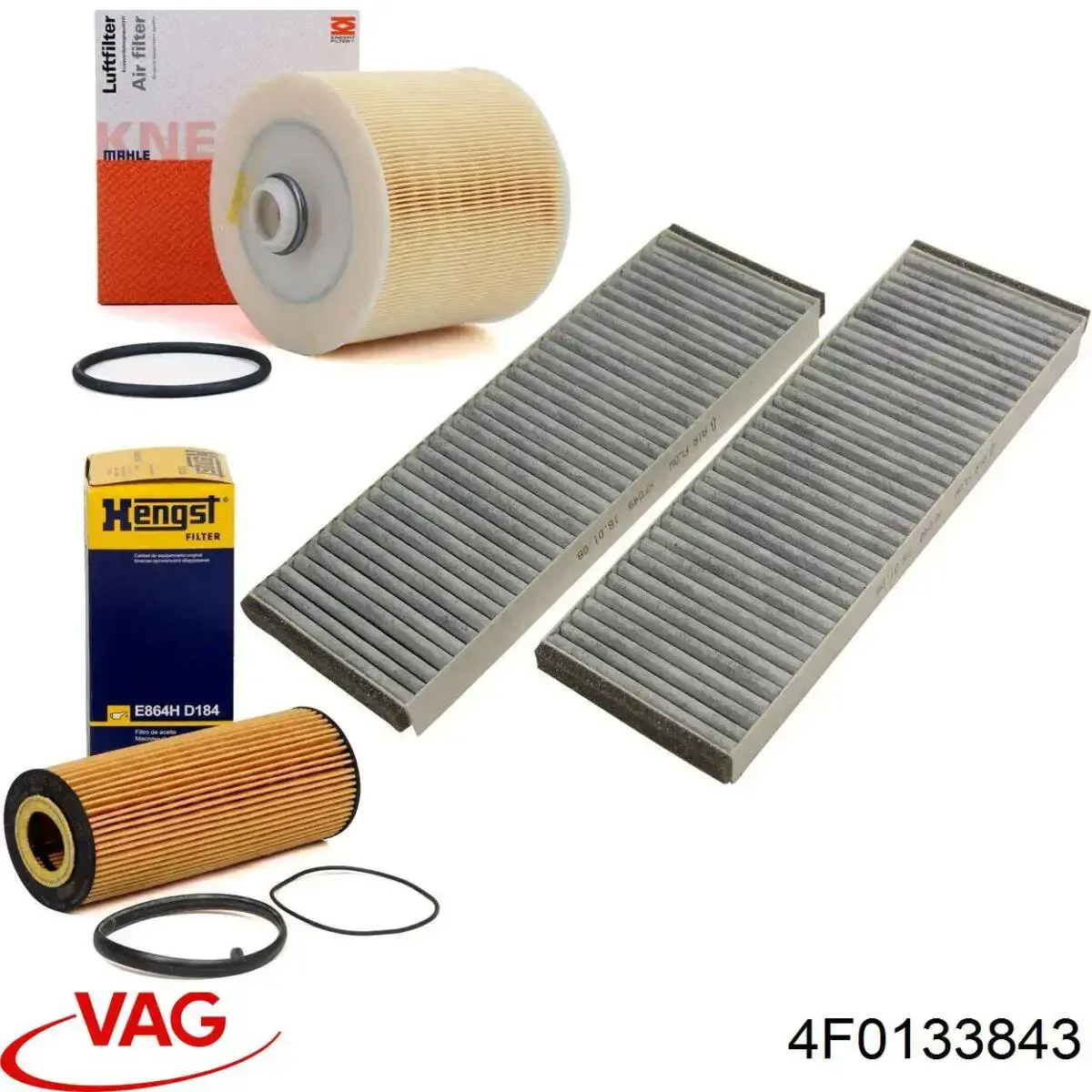 El filtro de aire VAG 4F0133843 precio, desde 14,99 EUR