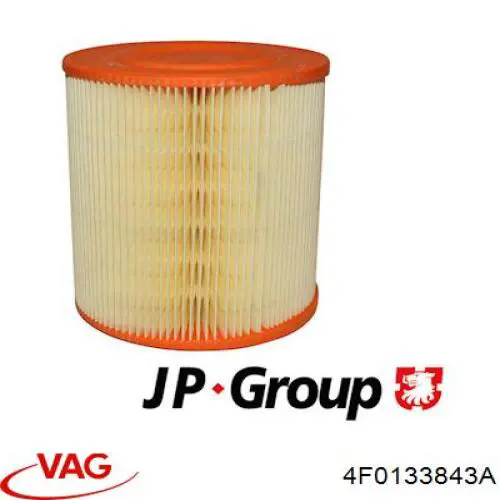 Filtro de aire 4F0133843A VAG