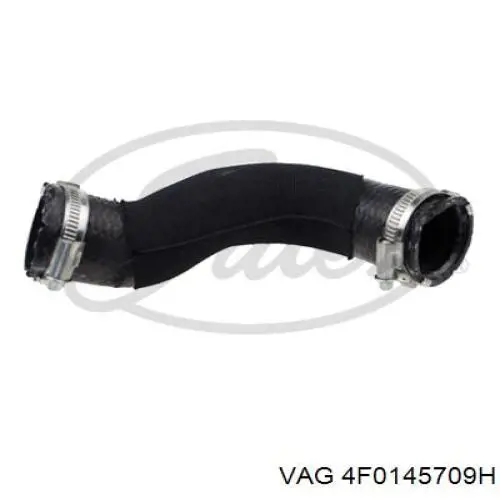 4F0145709H VAG tubo flexible de aire de sobrealimentación inferior