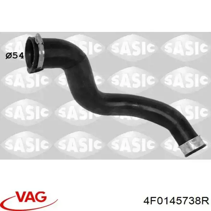 Tubo intercooler 4F0145738R VAG