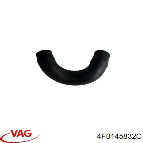 4F0145832C VAG tubo flexible de aire de sobrealimentación inferior derecho