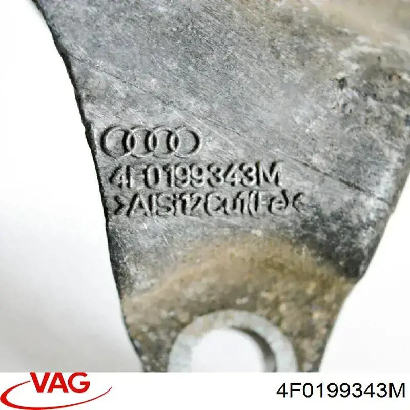 Soporte del soporte delantero del motor 4F0199343M VAG