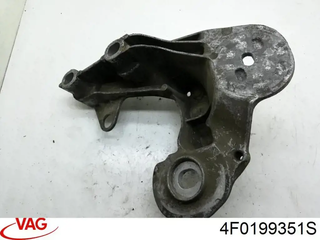 Soporte del soporte izquierdo del motor VAG 4F0199351S