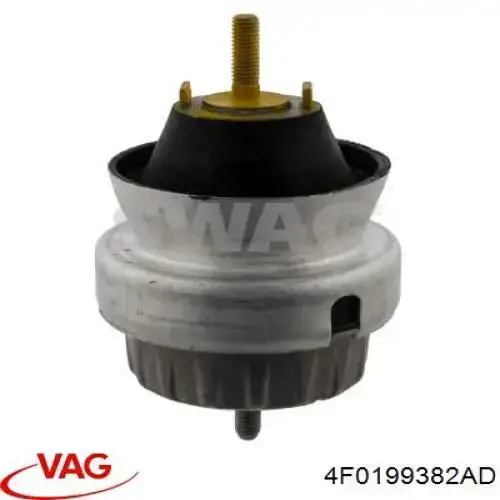4F0199382AD VAG soporte de motor derecho