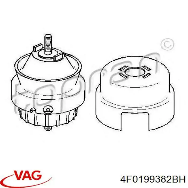 Comprar 4F0199382BH VAG Soporte de motor derecho
