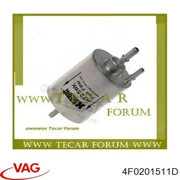 4F0201511D VAG Filtro de gasolina