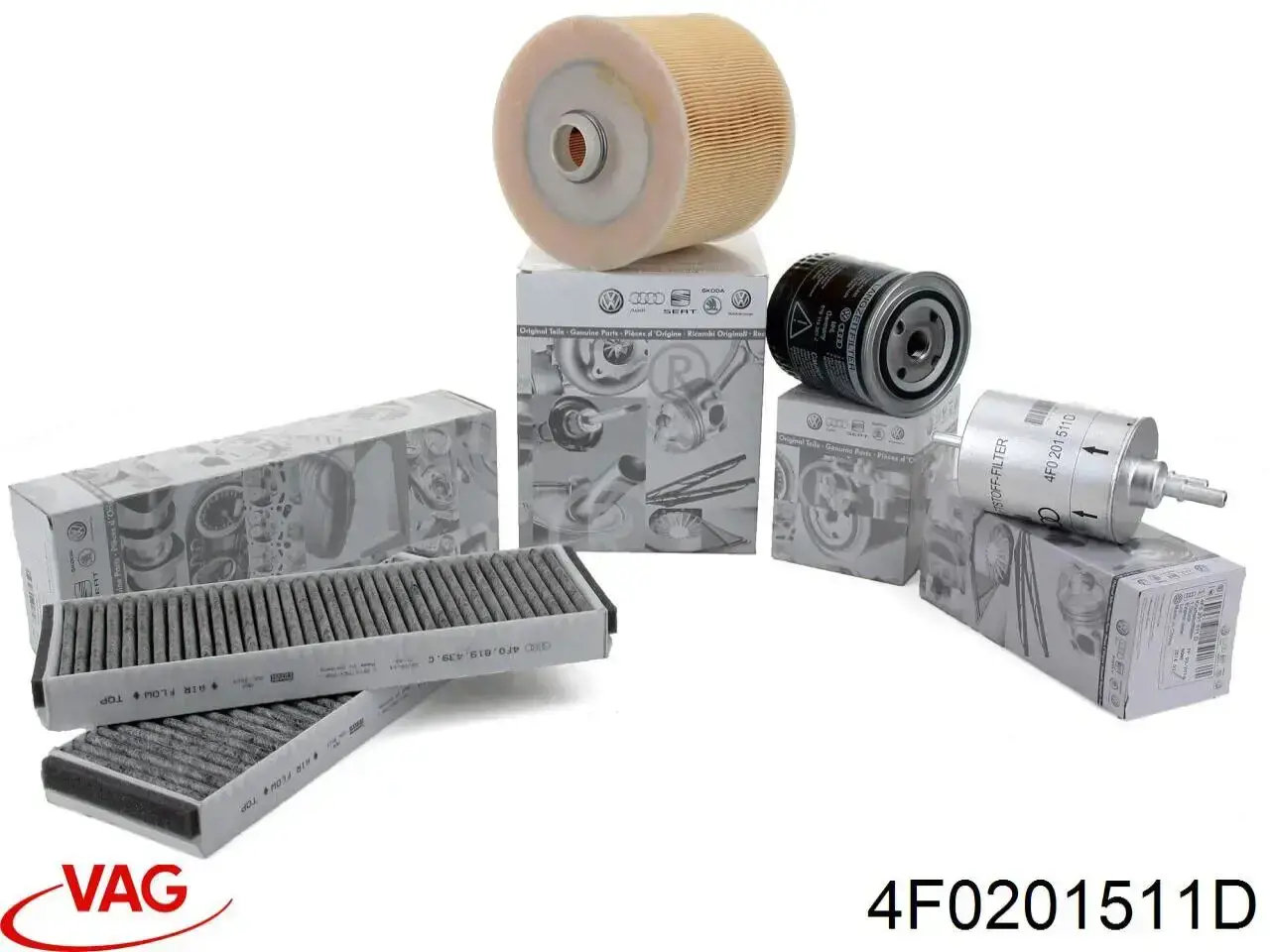 Comprar 4F0201511D VAG Filtro diesel