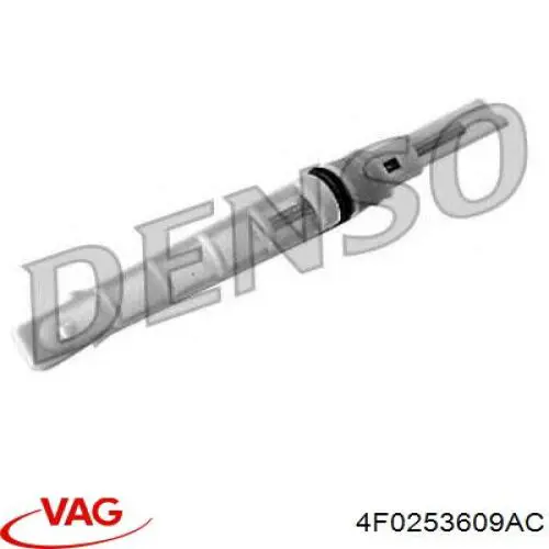 4F0253609AC VAG Silenciador trasero
